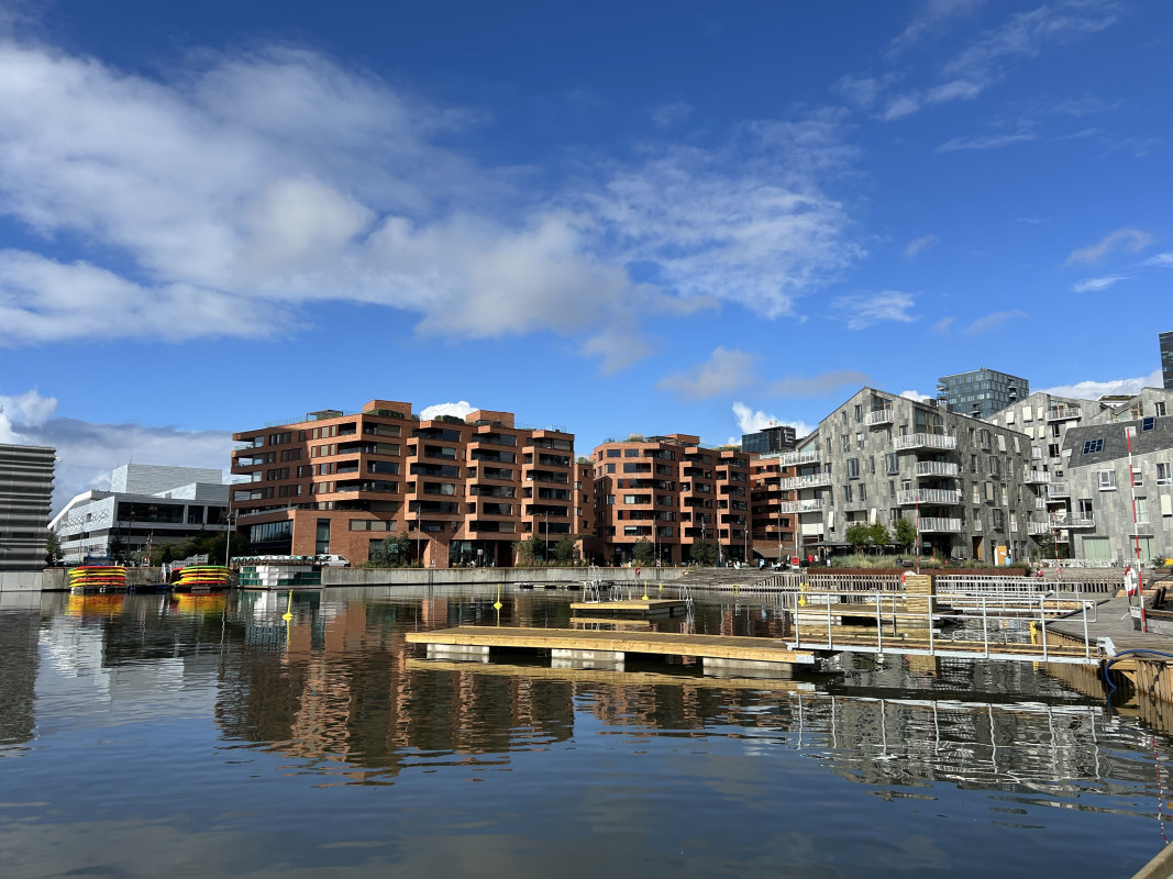 Flytebrygger i Bjørvika